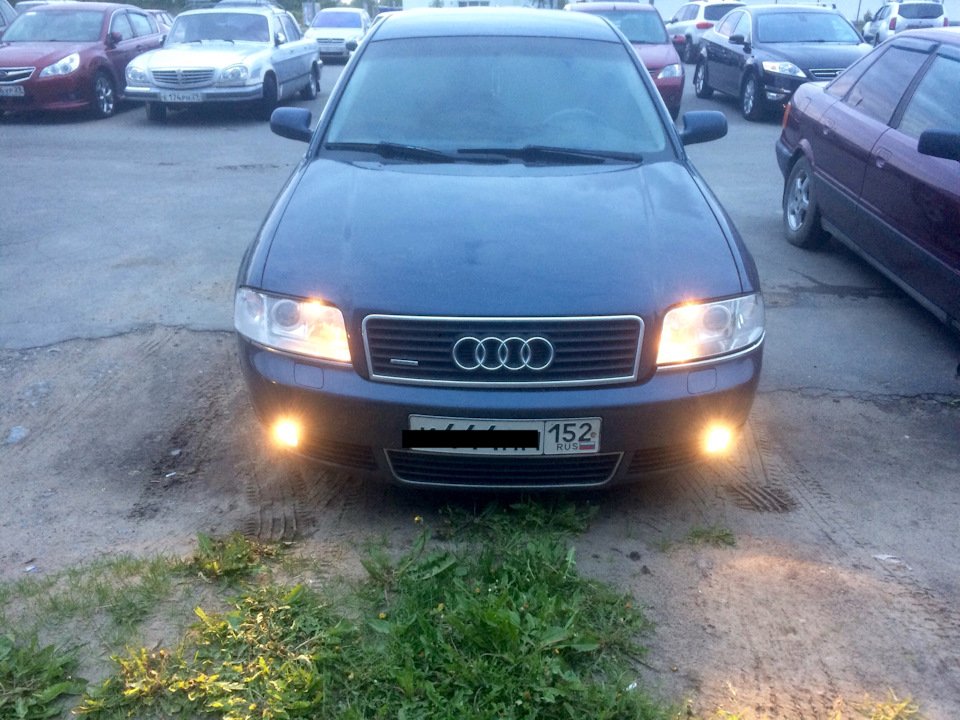 Новые ПТФ — Audi A6 (C5), 3 л, 2003 года | запчасти | DRIVE2