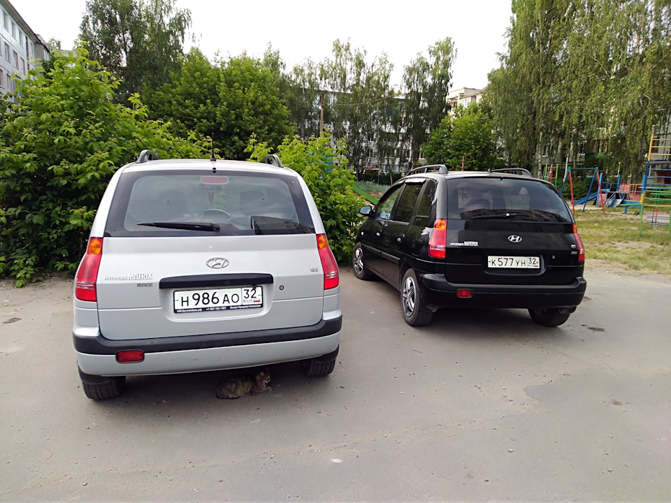 Встретил — Hyundai Matrix, 1,8 л., 2005 года | встреча | DRIVE2