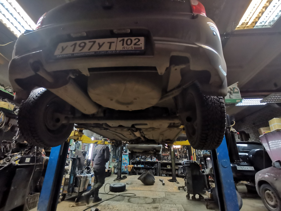 замена РОДНЫХ колодок на ATE — Datsun mi-Do, 1,6 л, 2017 года | визит ...