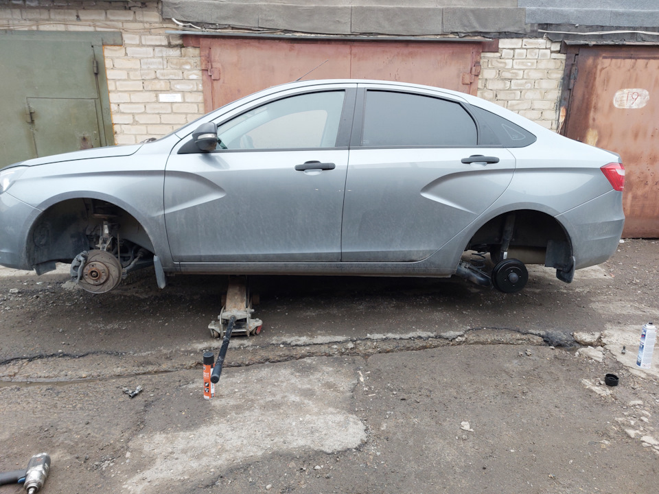 #79. Диски Слик на Веста. — Lada Vesta, 1,6 л, 2016 года | тюнинг | DRIVE2