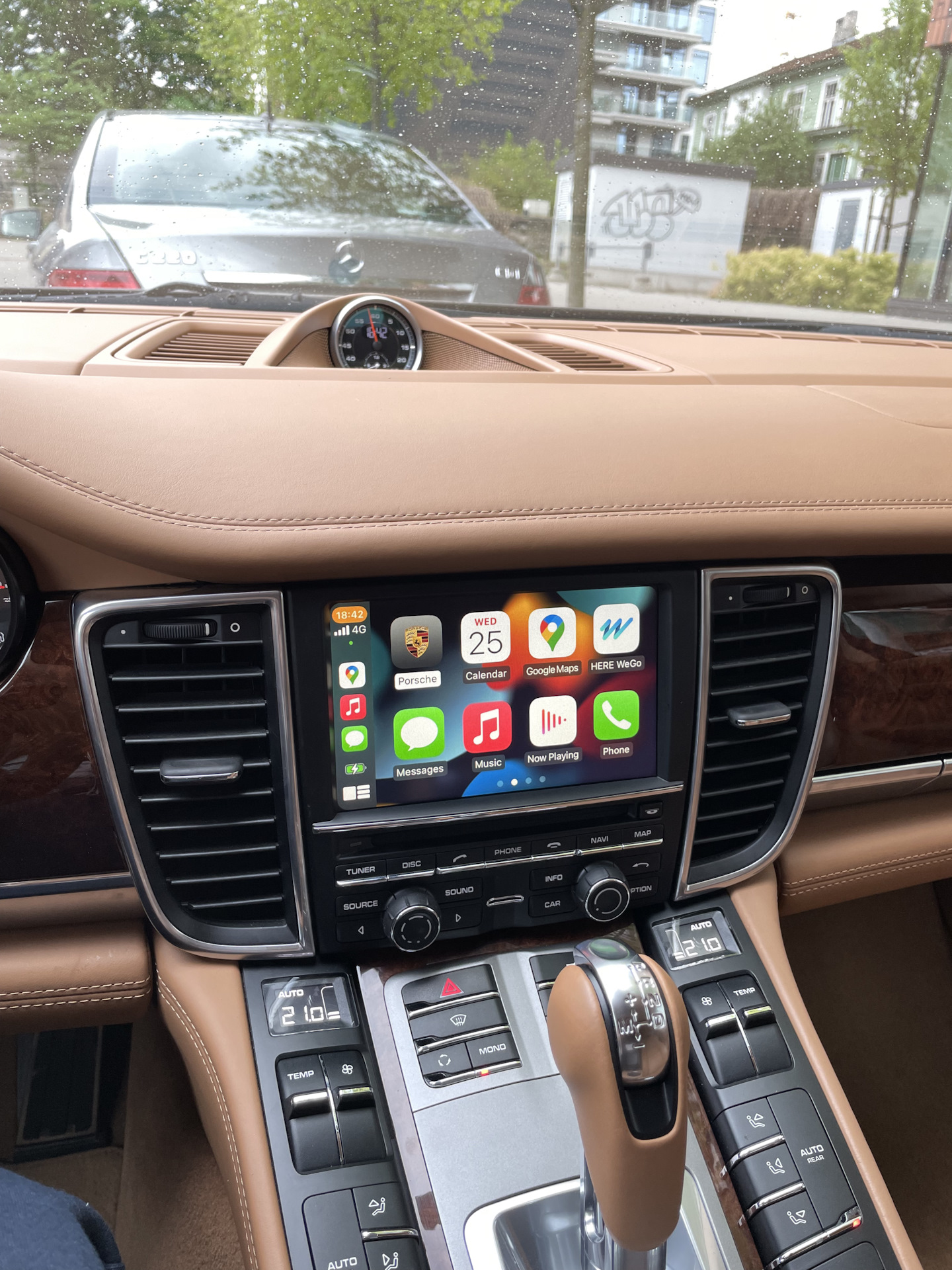Установка CarPlay — Porsche Panamera (1G) 970, 3 л, 2011 года ...