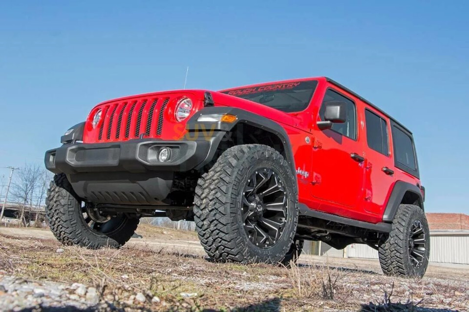 Лифт Jeep Wrangler JL (2018г.-23). 40мм на Jeep Wrangler (JL). | 5 700 ...