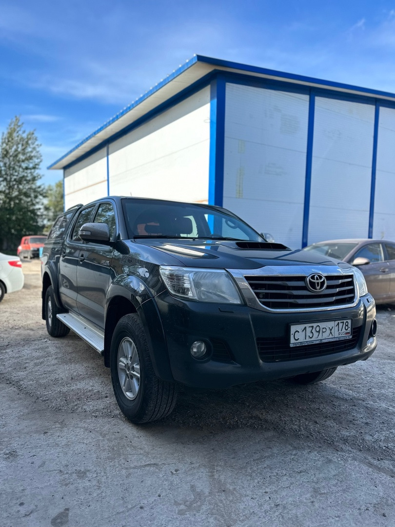 Антикор Toyota Hilux в СПБ — DRIVE2