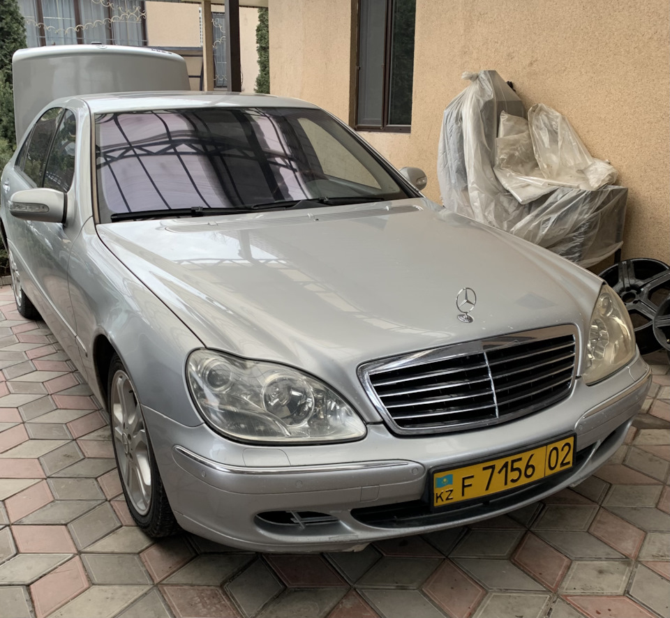 Разница на вид (стандартные бампера и обвес AMG) w220 — Mercedes-Benz  S-Class (W220), 3,2 л, 2003 года | наблюдение | DRIVE2