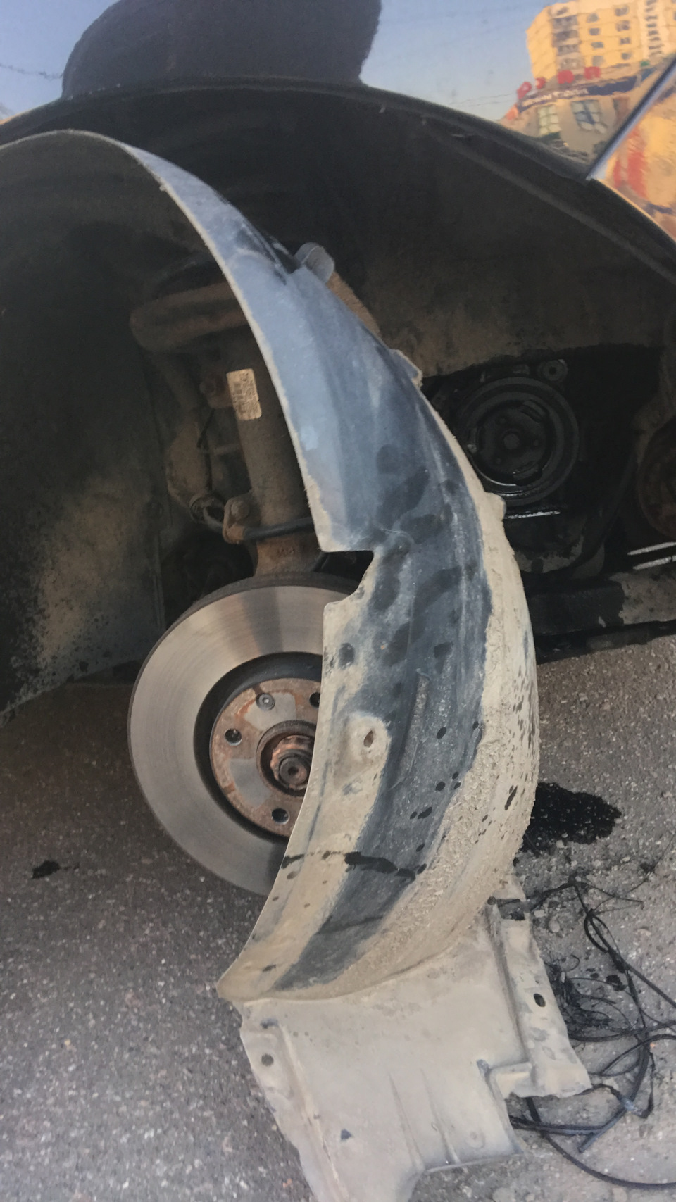 обрыв ремня генератора ЕП 6 — Peugeot 207, 1,6 л, 2007 года | поломка ...