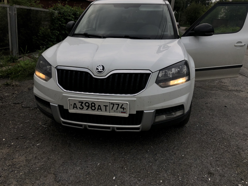 Эпопея с ДХО - Skoda Yeti, 1,2 л, 2012 года аксессуары DRIVE2