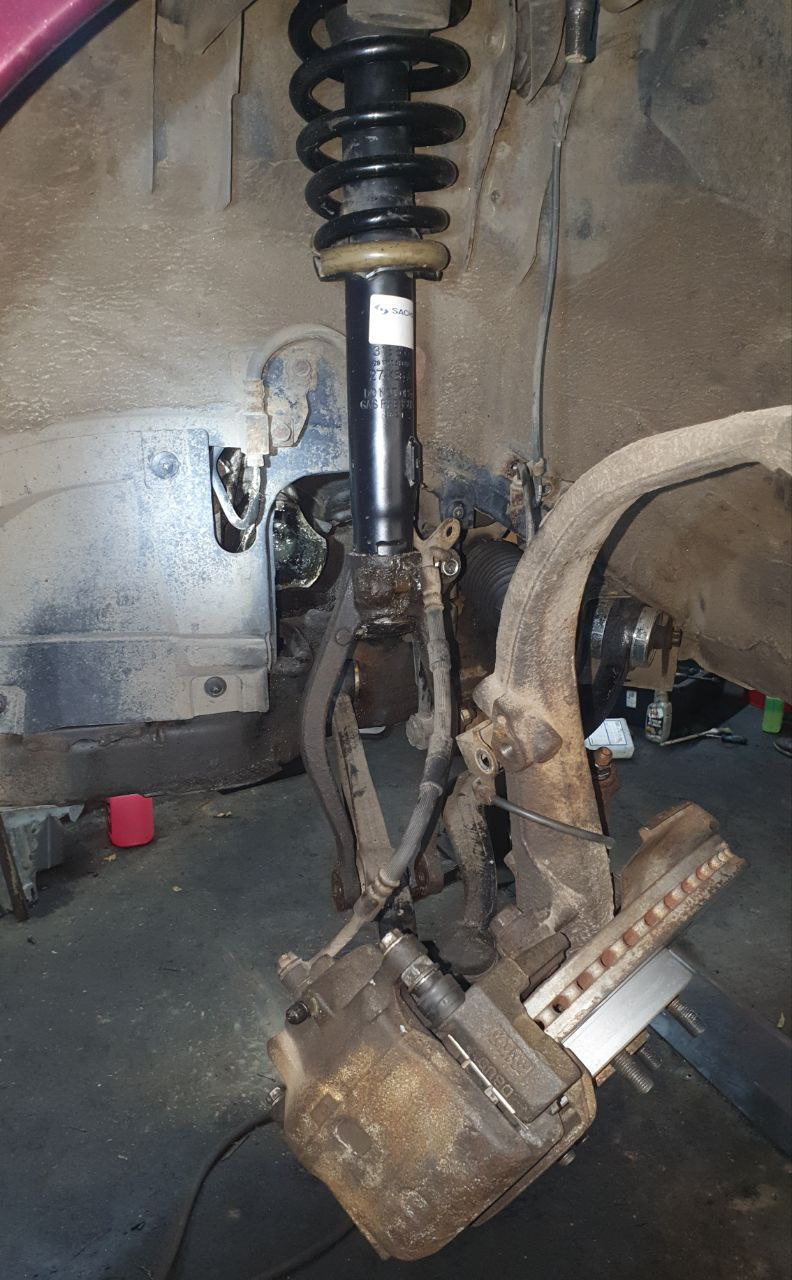 Замена внешнего пыльника левого шруса — Mazda 6 (1G) GG, 2,3 л, 2008 ...