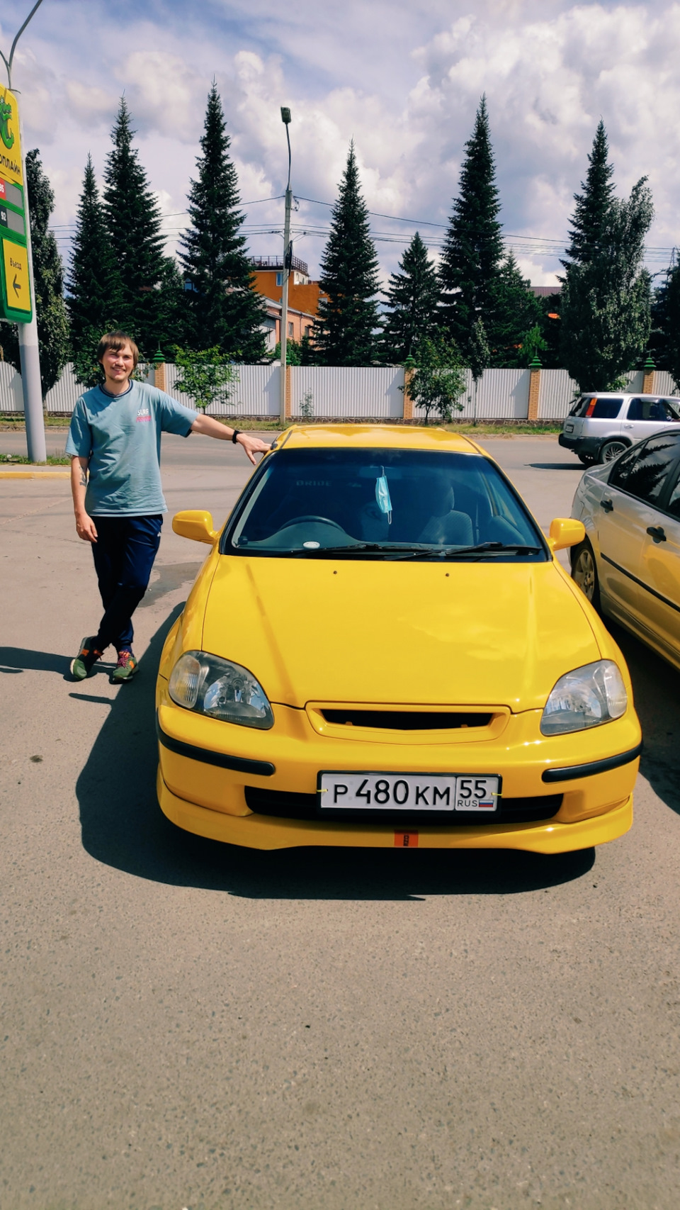 Покупка машины за 4600км Yellow car — Honda Civic Hatchback (6G), 1,6 л,  1996 года | покупка машины | DRIVE2