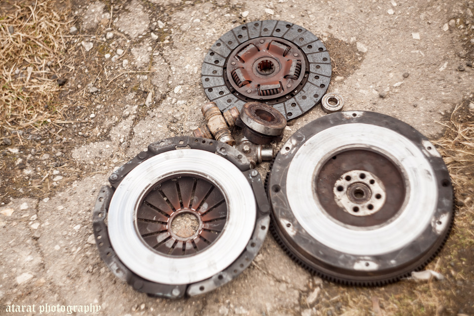 13. Почти новое сцепление "LUK" или как найти запчасти за соседним ...