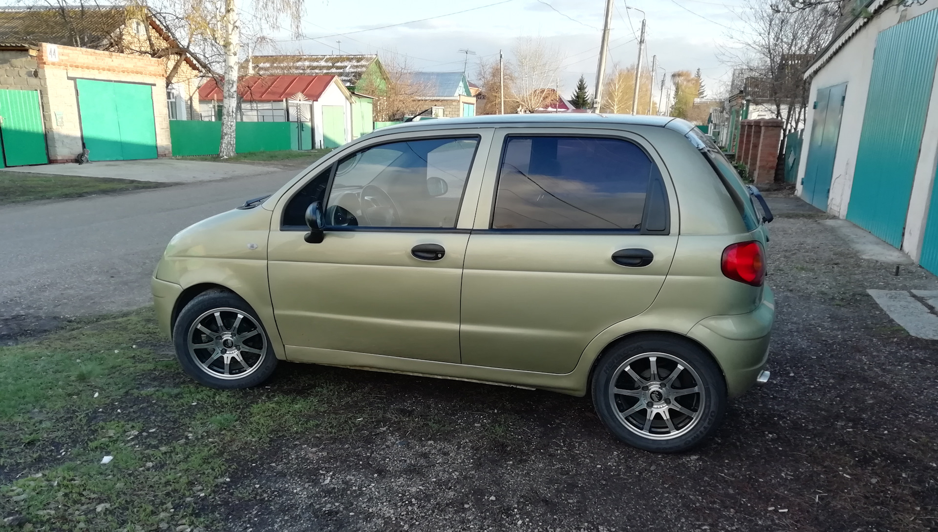 Daewoo Matiz на КРУТЫХ дисках