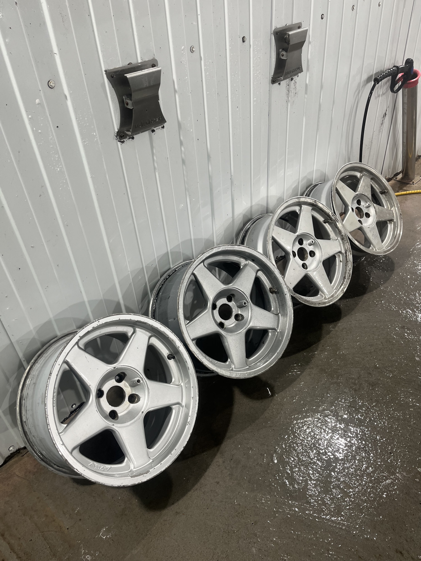 12} Azev A R16 7,5j / 9j — BMW 3 series Coupe (E30), 2 л, 1988 года ...