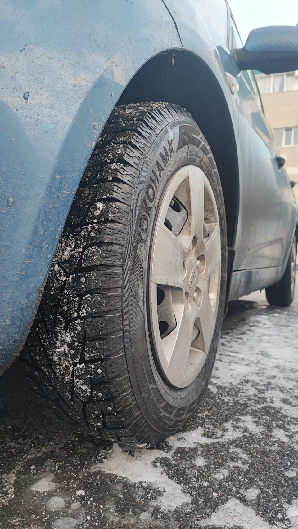 Зимние шины Yokohama iceGUARD IG55 — KIA Venga, 1,6 л, 2012 года | шины ...