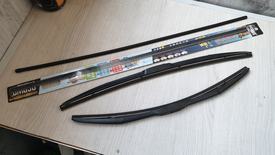 Замена резинок на OSAWA в щетках DENSO — Hyundai XG, 3 л, 2005 года ...