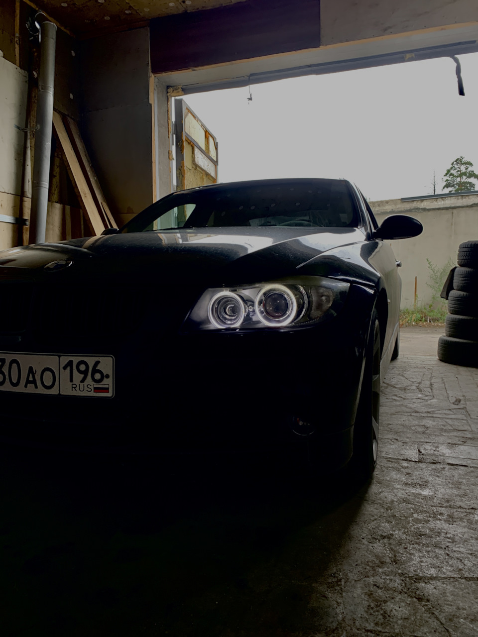 Ксеноновые фары вместо галогена — BMW 3 series (E90), 3 л, 2005 года ...