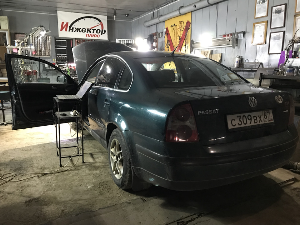 Чип Тюнинг Volkswagen Passat B5 1.9TDI AVF в Витебске от Адакт. — DRIVE2