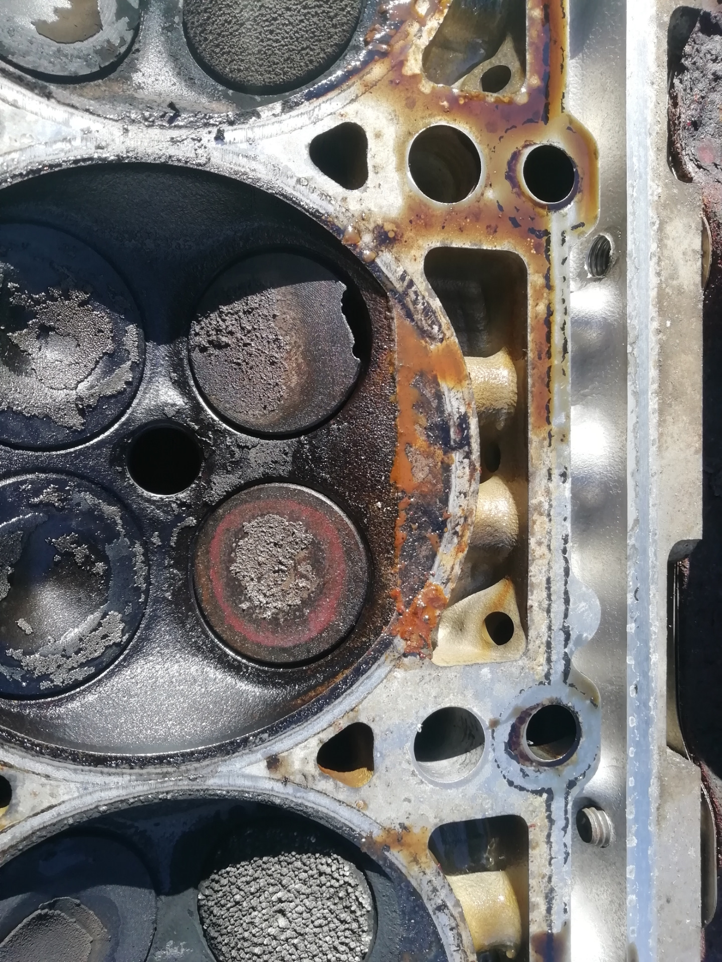 Прогорел выпускной клапан гбц. — Mercedes-Benz E-class Estate (S210), 2 ...