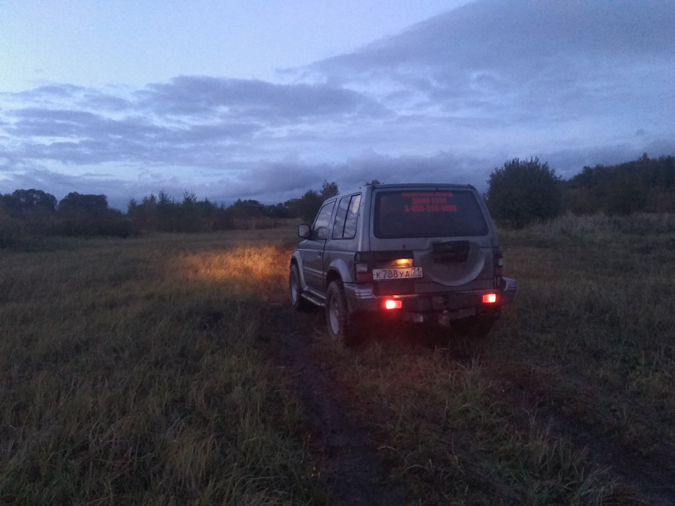 Местный грунт и ханкук — Mitsubishi Pajero (2G), 3 л, 1995 года | шины ...