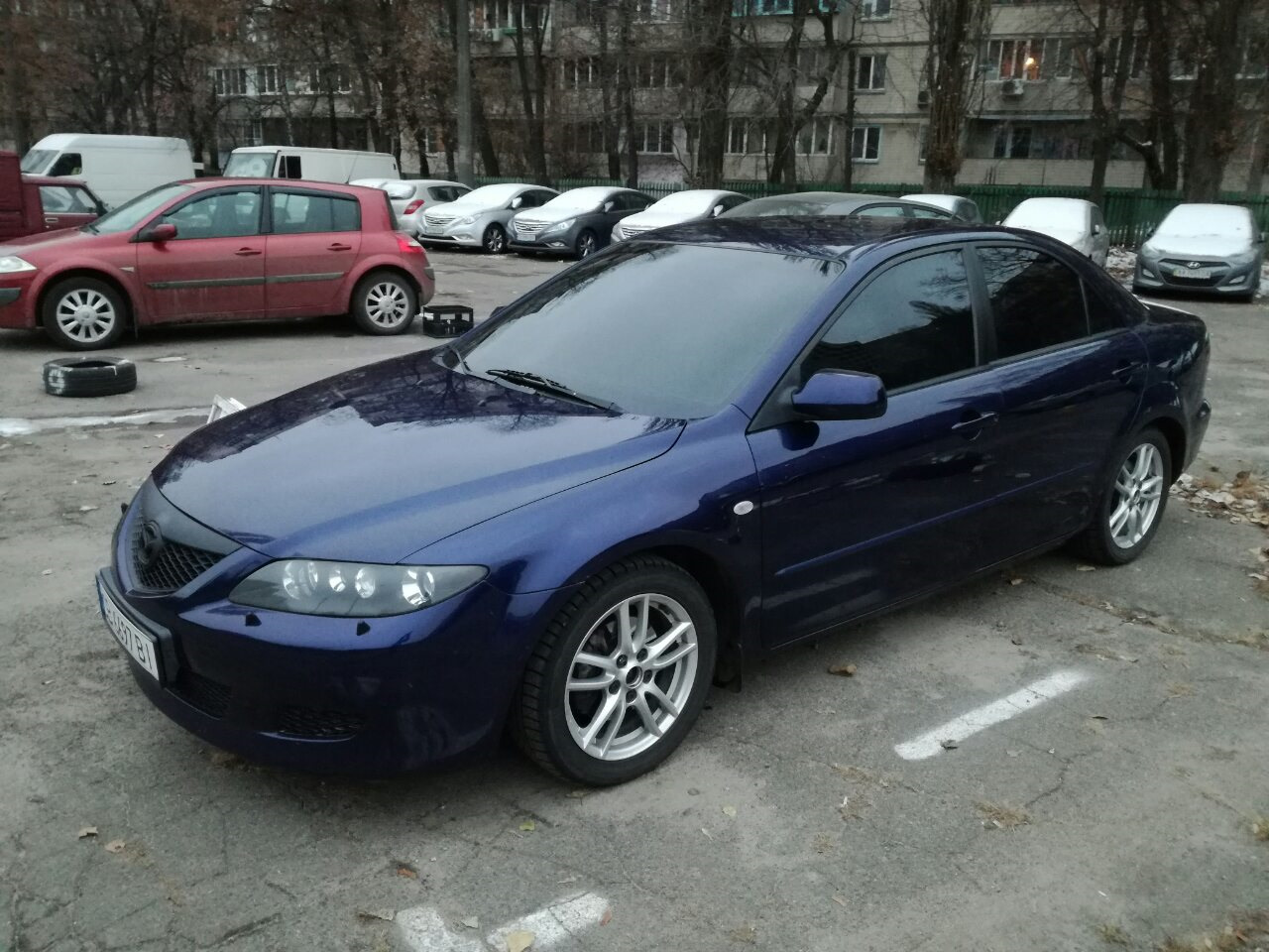 6 2005 года. Мазда 6 gg r17.