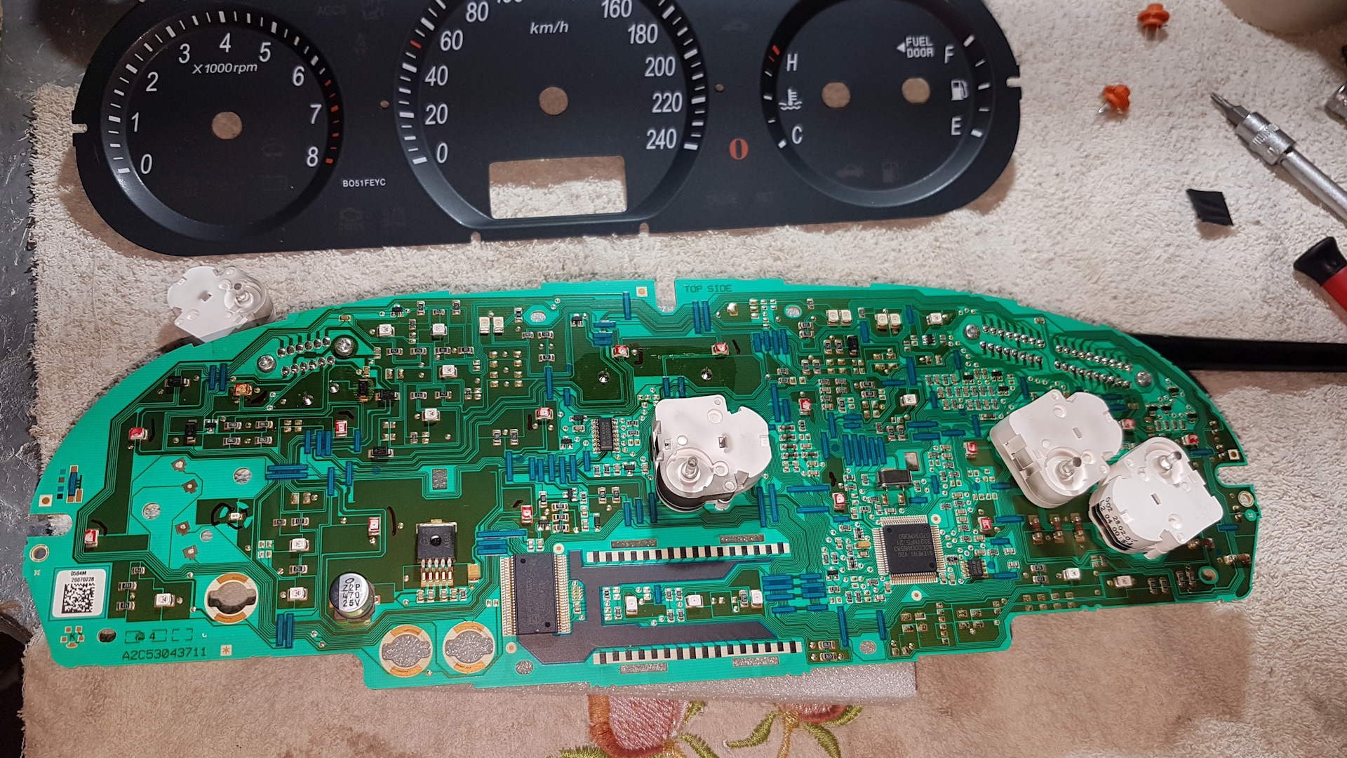 94003A2193 Панель приборов Kia Ceed 2018 2012- купить бу по цене 23718 ₸ Z122902