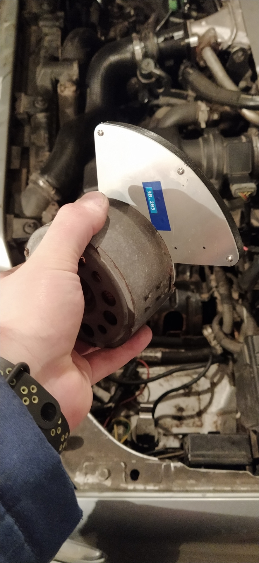 Вентилятор радиатора "умный" — Peugeot 406, 2,2 л, 2002 года | поломка ...