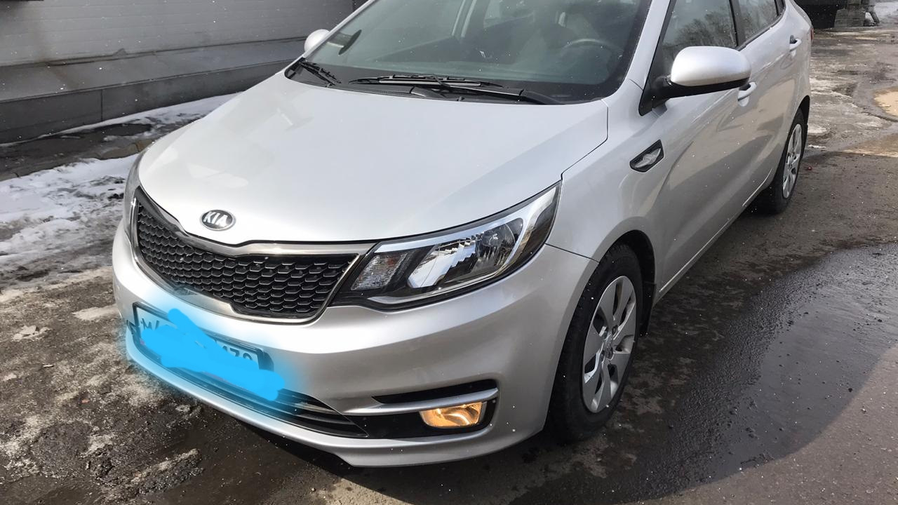 KIA Rio (3G) 1.6 бензиновый 2016 | Моя первая ласточка на DRIVE2