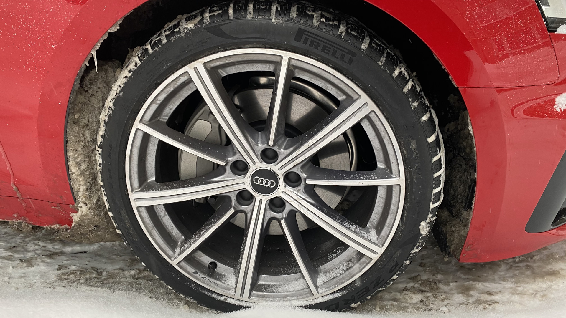 Pirelli p zero winter. Шины зимние у Ауди а 7 какие.