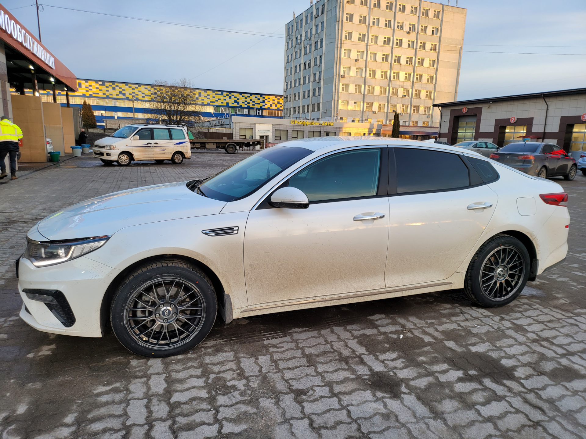 Enkei r18 — KIA Optima (4G), 2,4 л, 2019 года | колёсные диски | DRIVE2