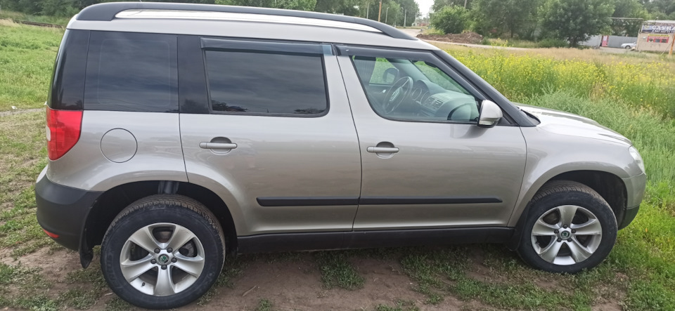 Забрал с покраски кузова, замена лобового стекла — Skoda Yeti, 1,2 л ...