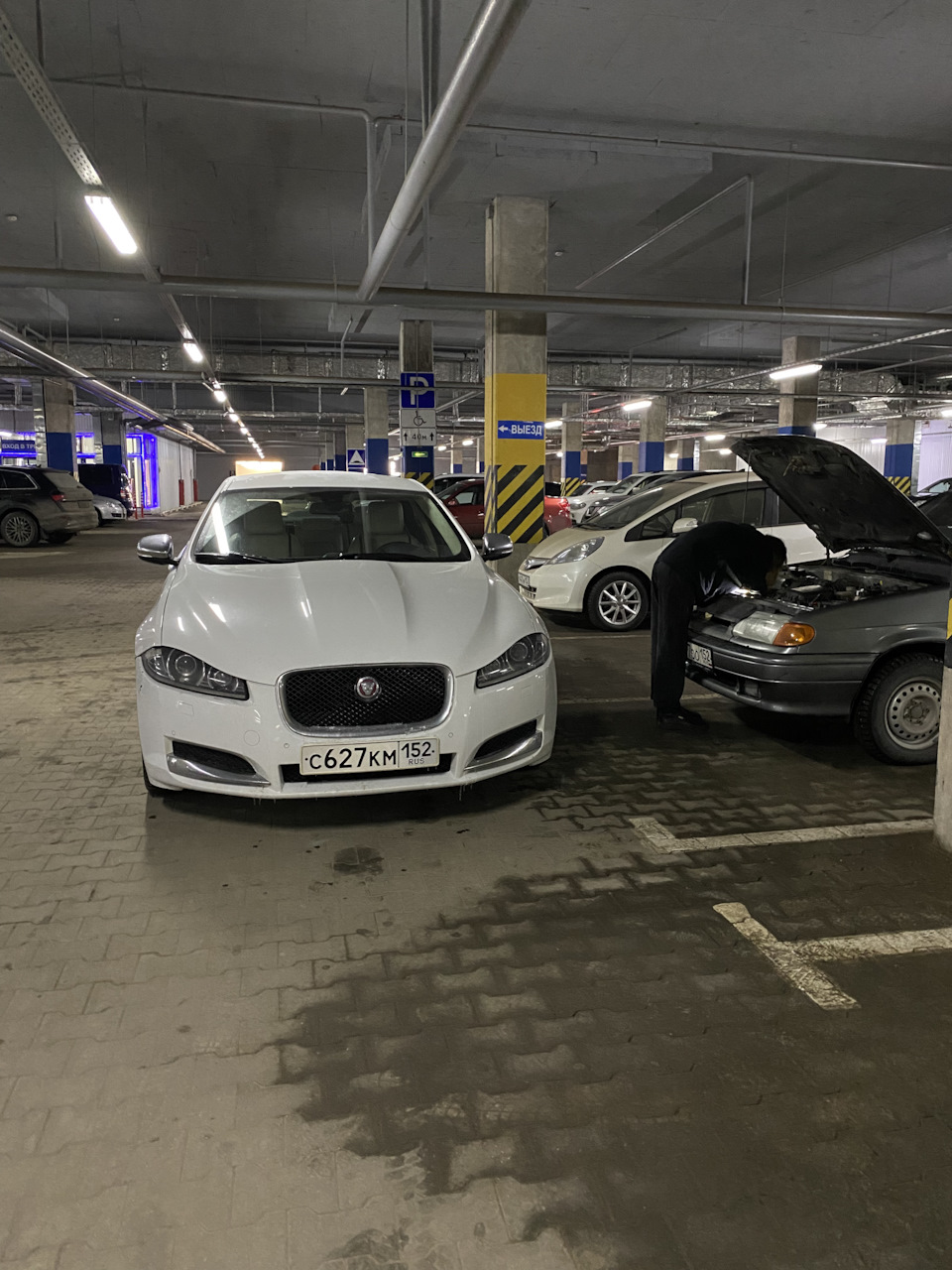 Первый заезд в сервис 2024. — Jaguar XF (1G), 3 л, 2013 года | поломка |  DRIVE2