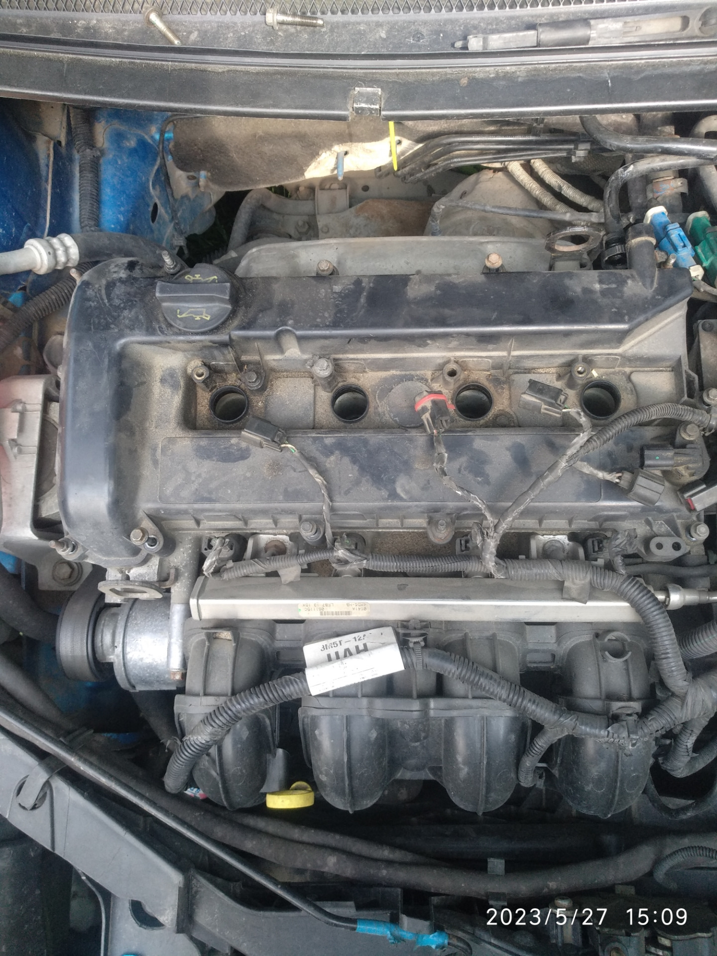 Клапанная крышка — Ford Focus Hatchback II, 1,8 л, 2007 года ...