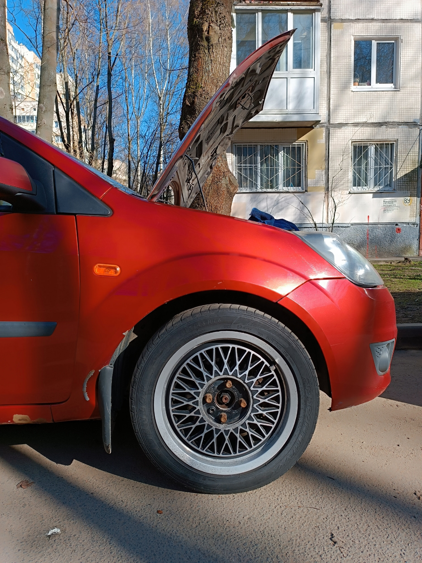 Диски — Ford Fiesta (Mk V), 1,6 л, 2006 года | колёсные диски | DRIVE2