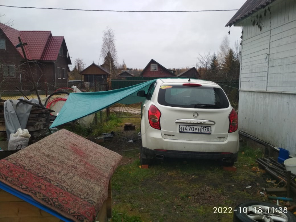 ШРУС… — SsangYong Actyon (2G), 2 л, 2012 года | своими руками | DRIVE2
