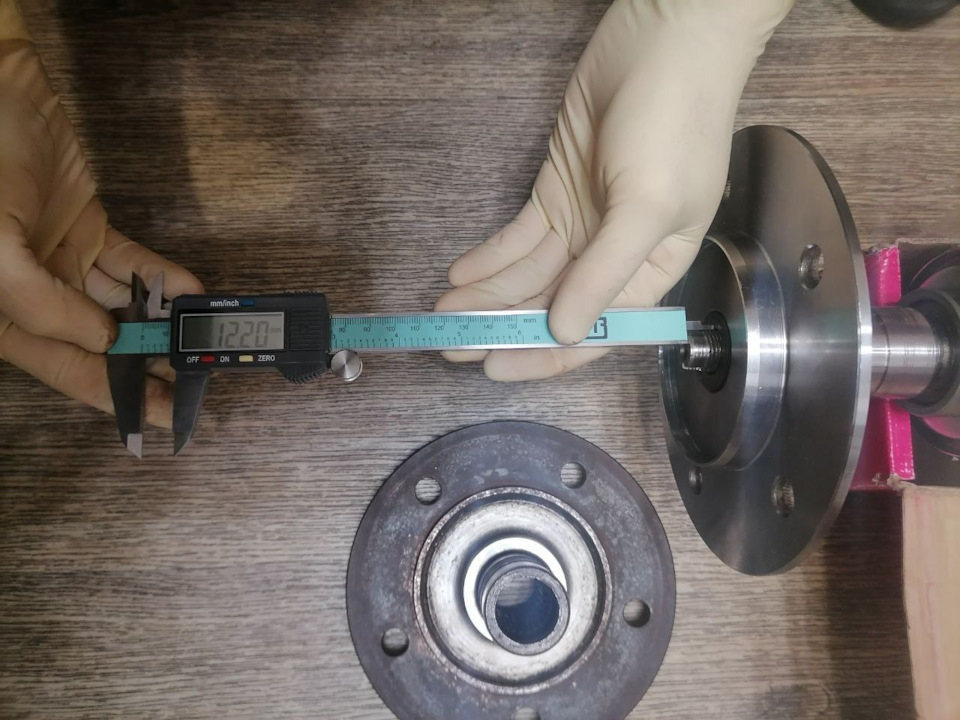 И на столько в новой ступице — Chevrolet Niva (1G)