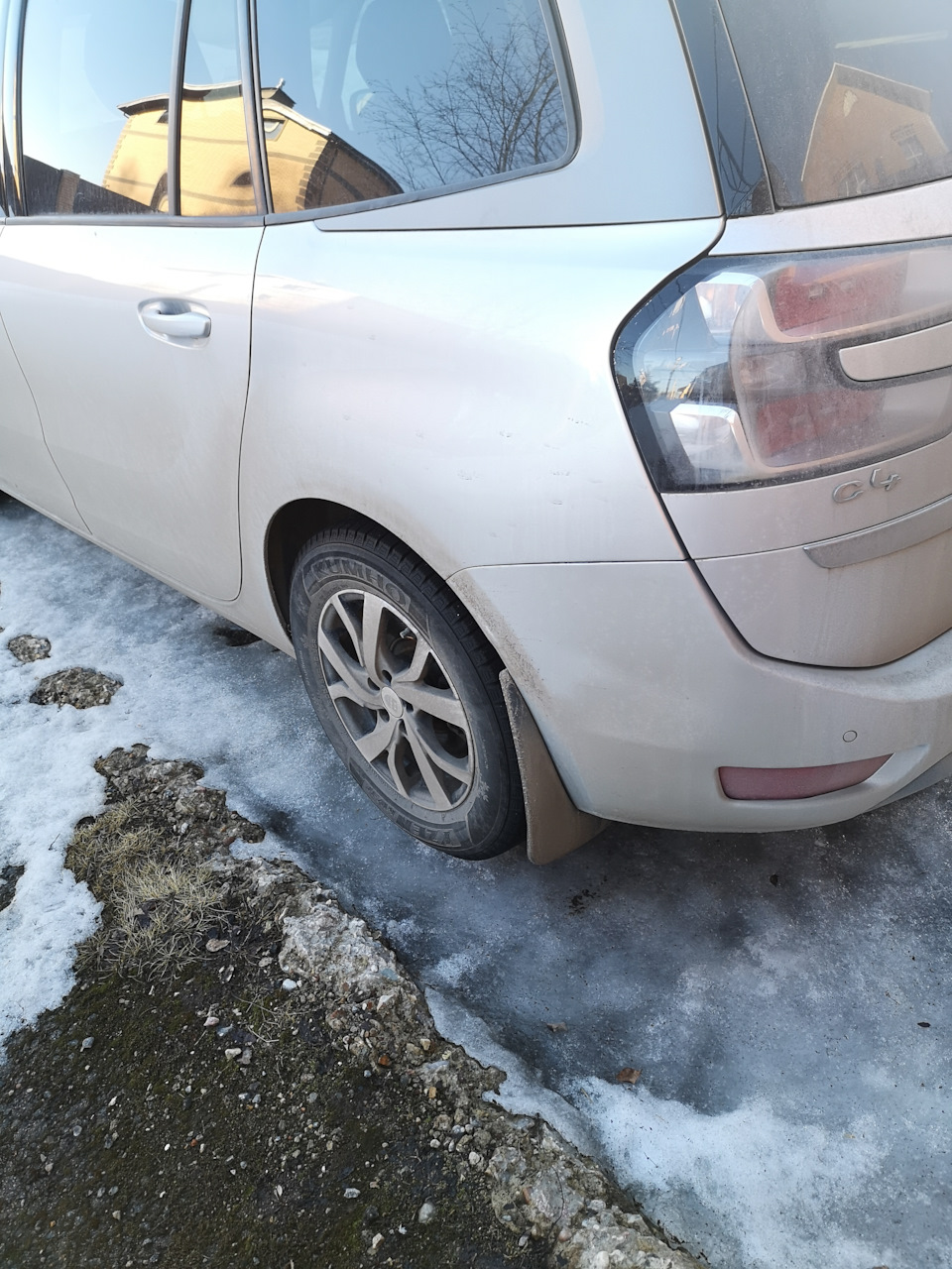 Брызговики. Ставить или нет? — Citroen Grand C4 Picasso (2G), 1,6 л ...