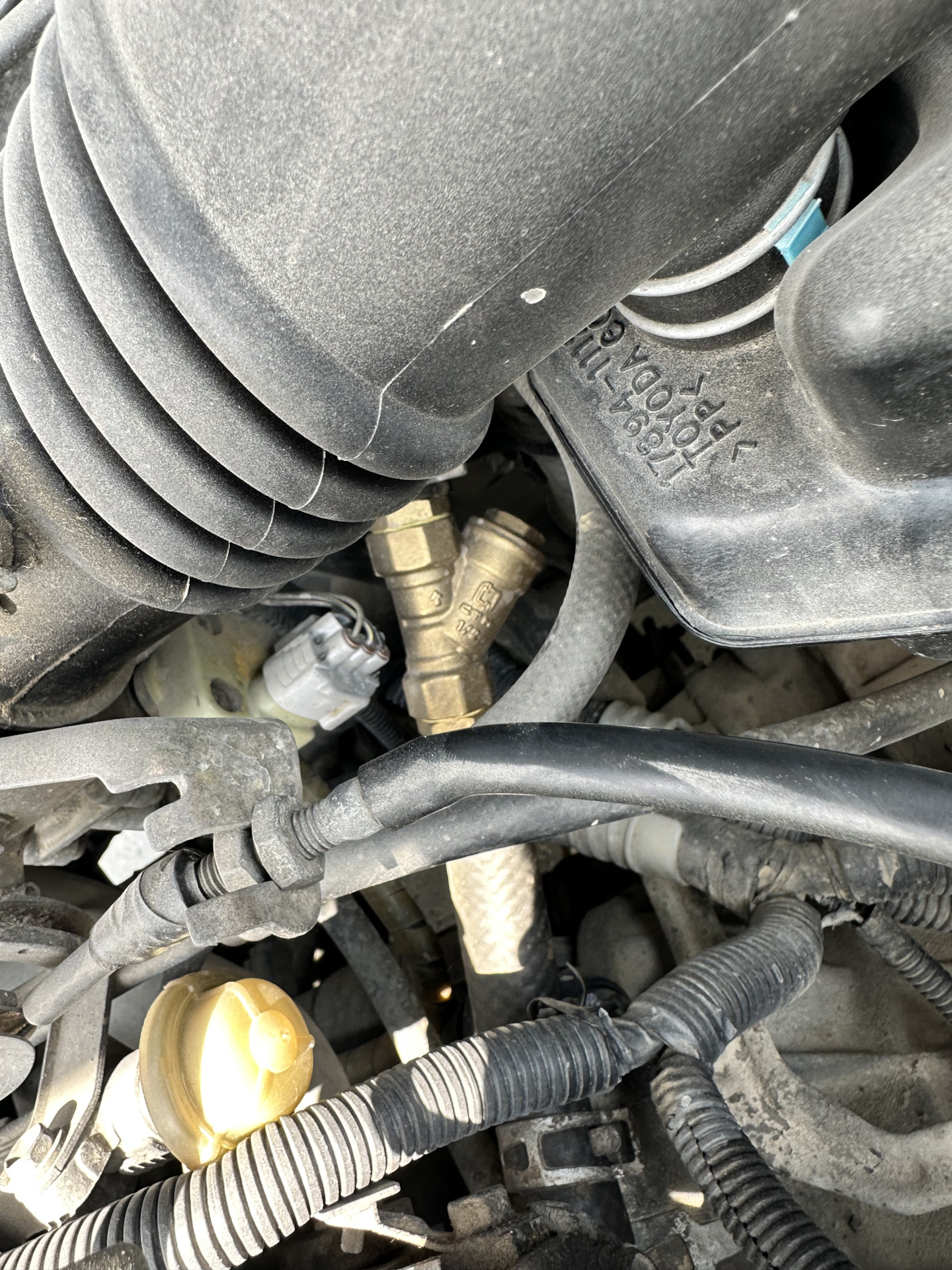 Обслуживание ДВС, замена радиаторов — Toyota Starlet (90), 1,3 л., 1996 ...