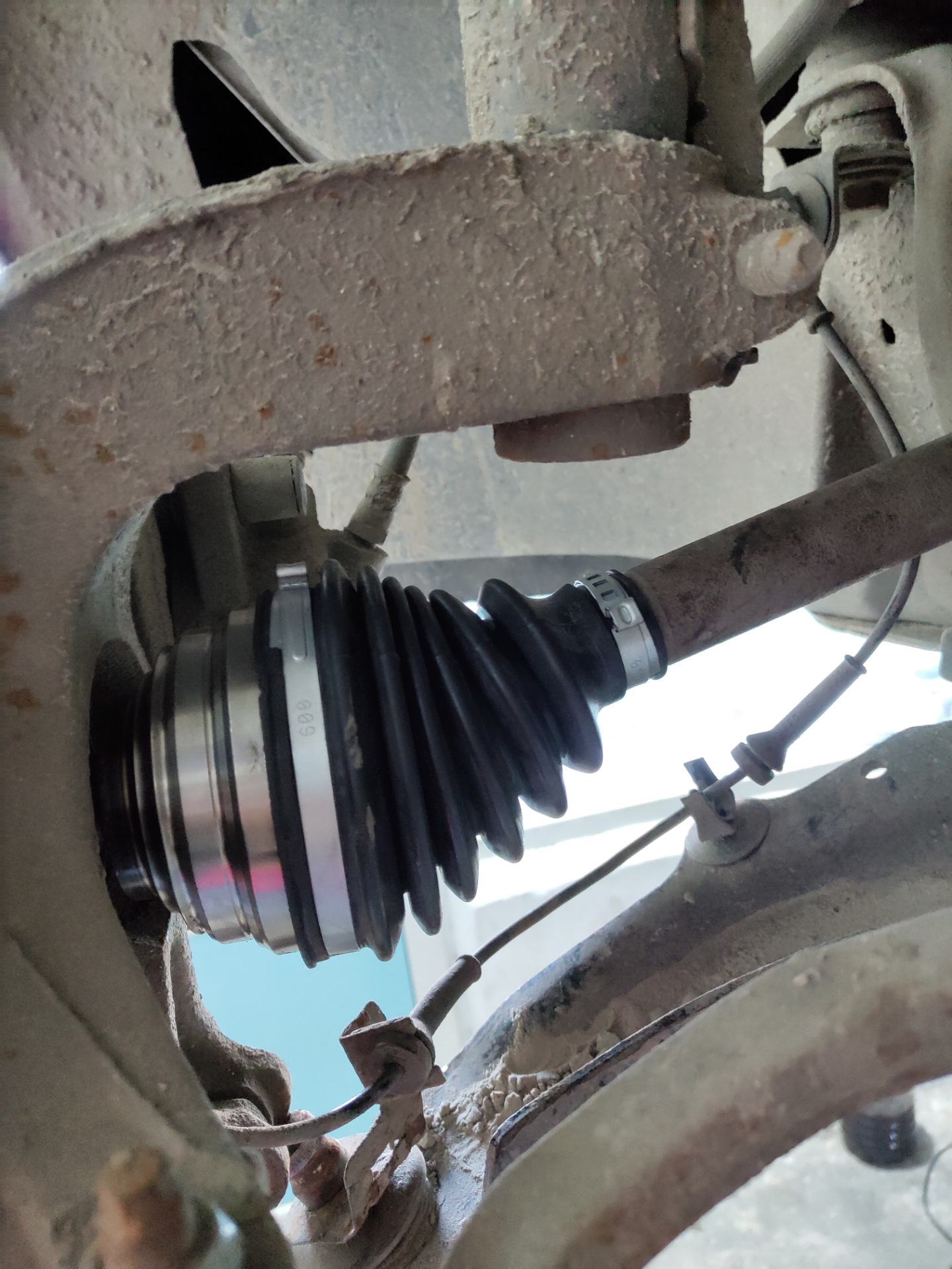 Замена шруса + подвесной подшипник — Renault Megane II, 1,5 л, 2007 ...