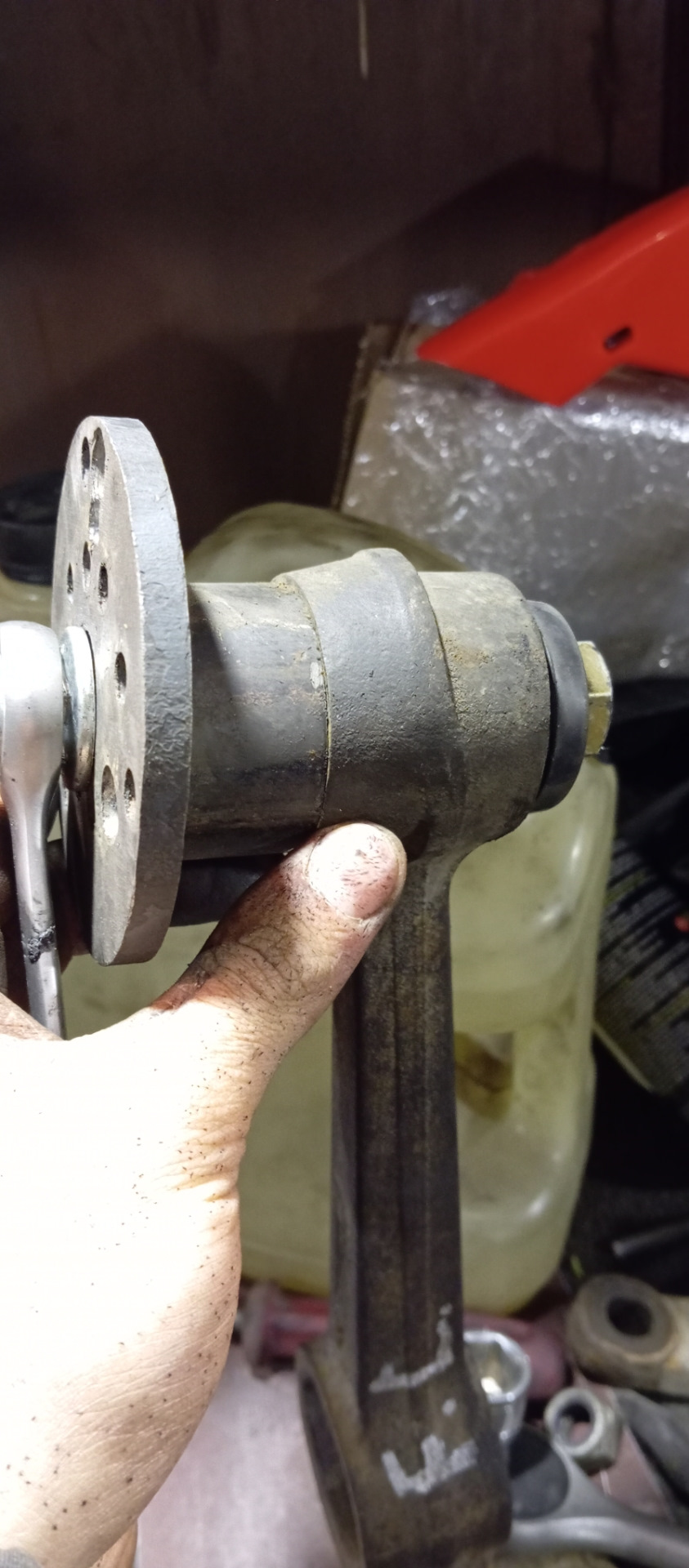 65 — замена сайлентблоков передней подвески (без пресса) — Toyota Vista ...