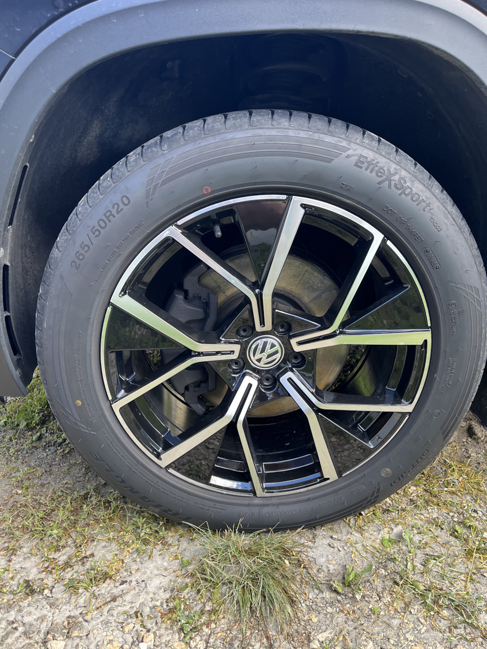 Результат перед — Volkswagen Teramont