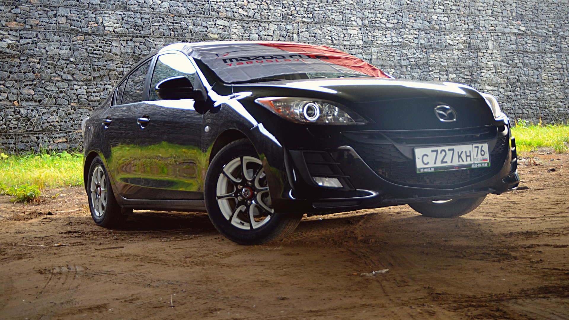 Mazda 3 (2G) BL 1.6 бензиновый 2010 | Чёрная львица на DRIVE2