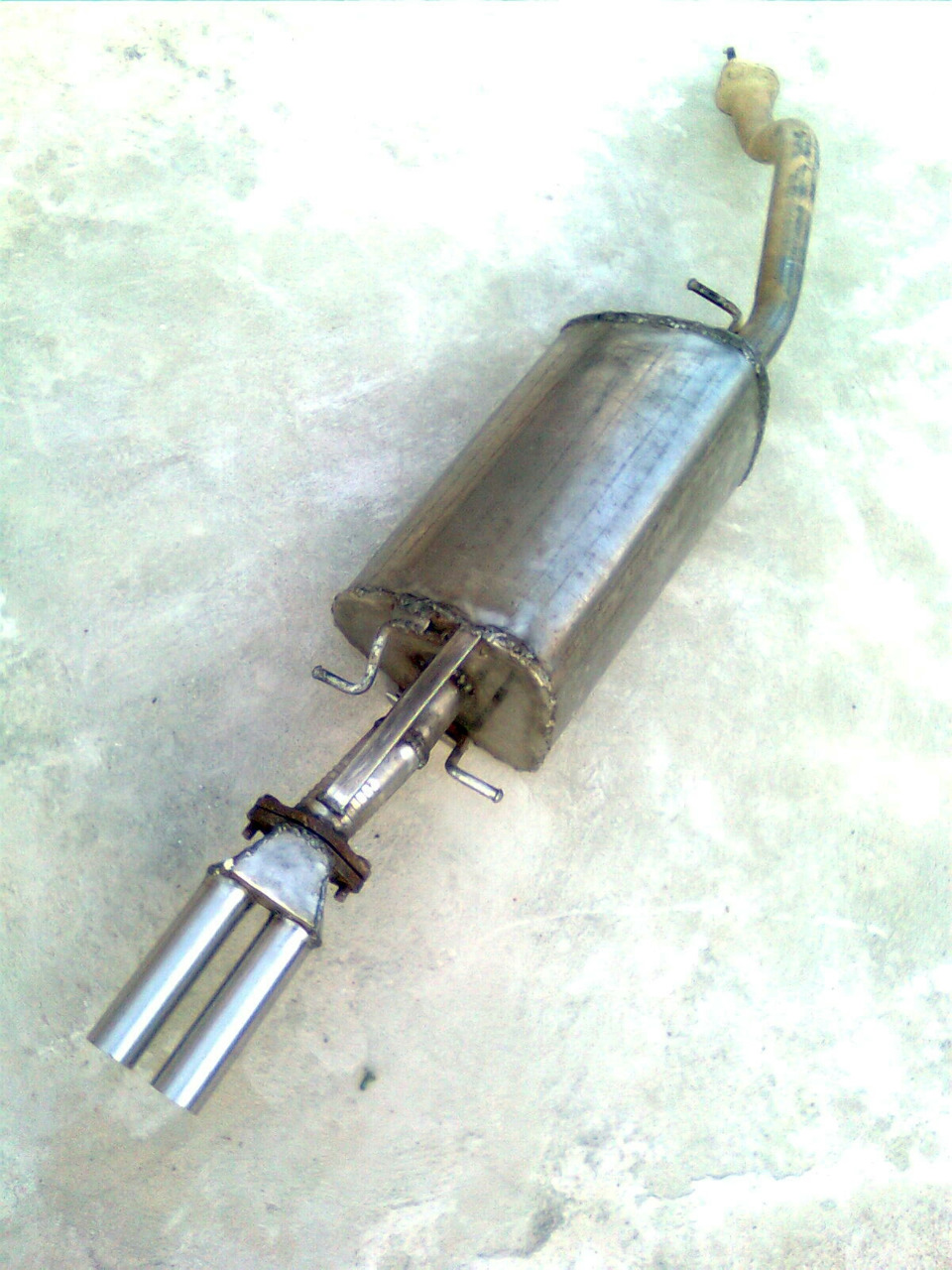 Выхлопна для ланоса. — Chevrolet Lacetti Sedan, 1,6 л, 2008 года ...