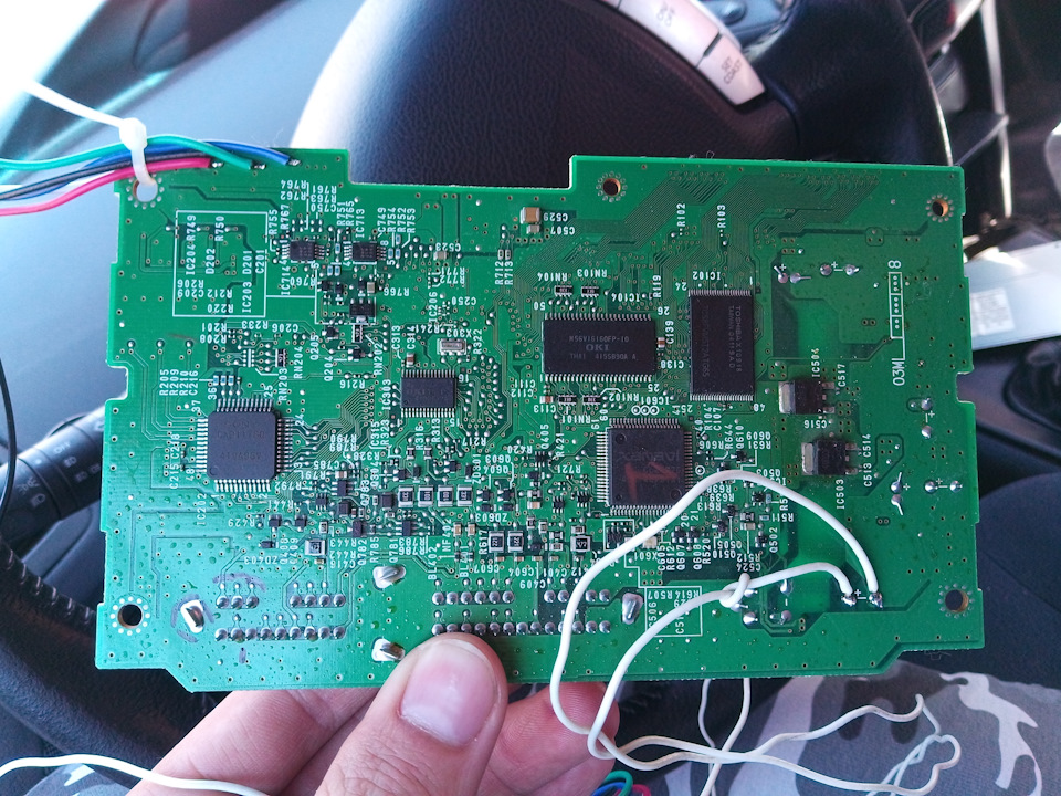 Вывод штатной инфы с монитора на магнитолу 2Din. — DRIVE2