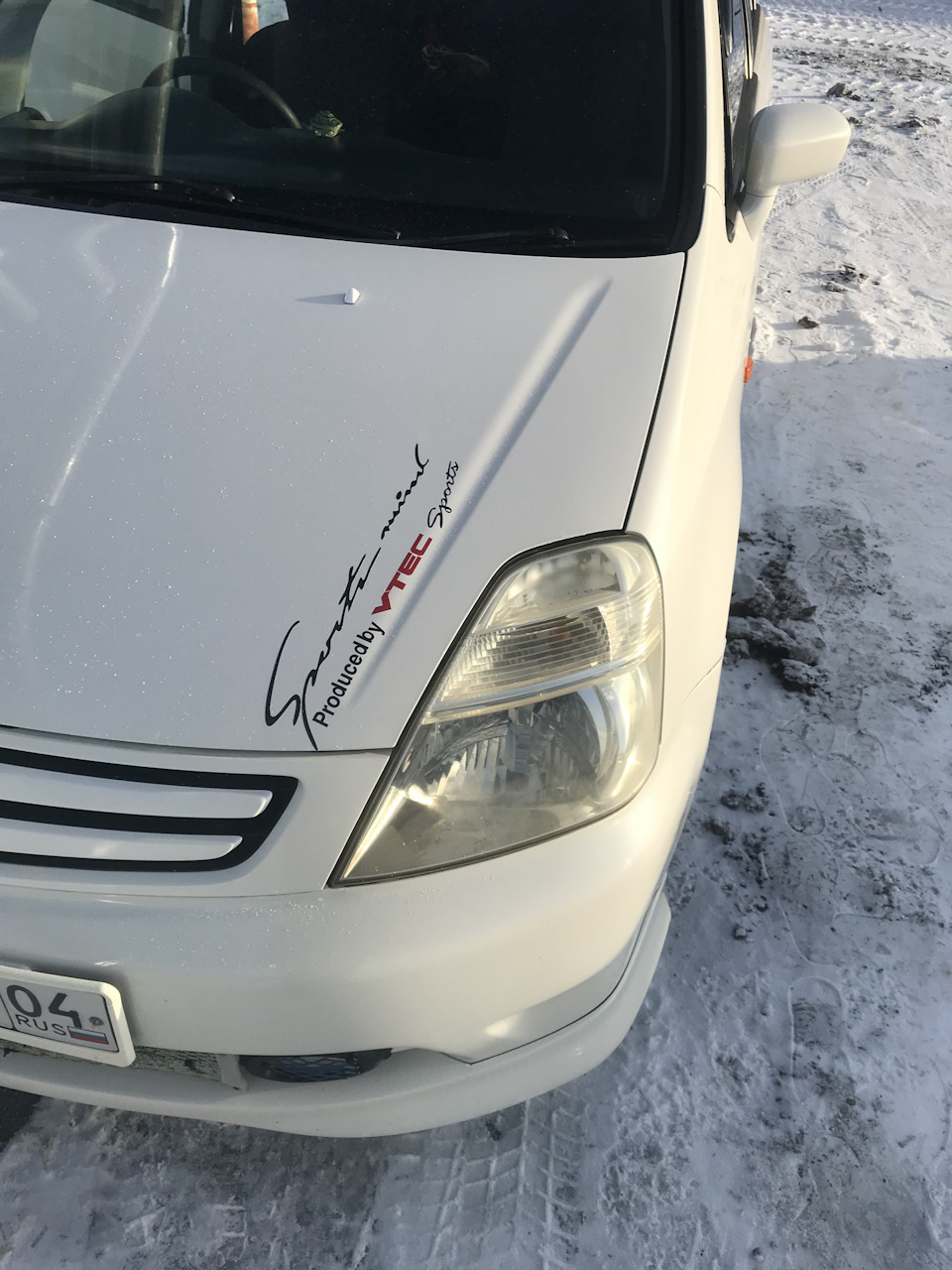 Сделал тату машине) — Honda Stream (RN), 1,7 л, 2001 года | стайлинг |  DRIVE2