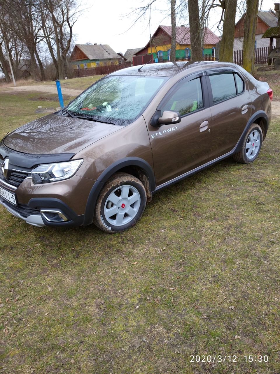 Коричневый Renault Stepway