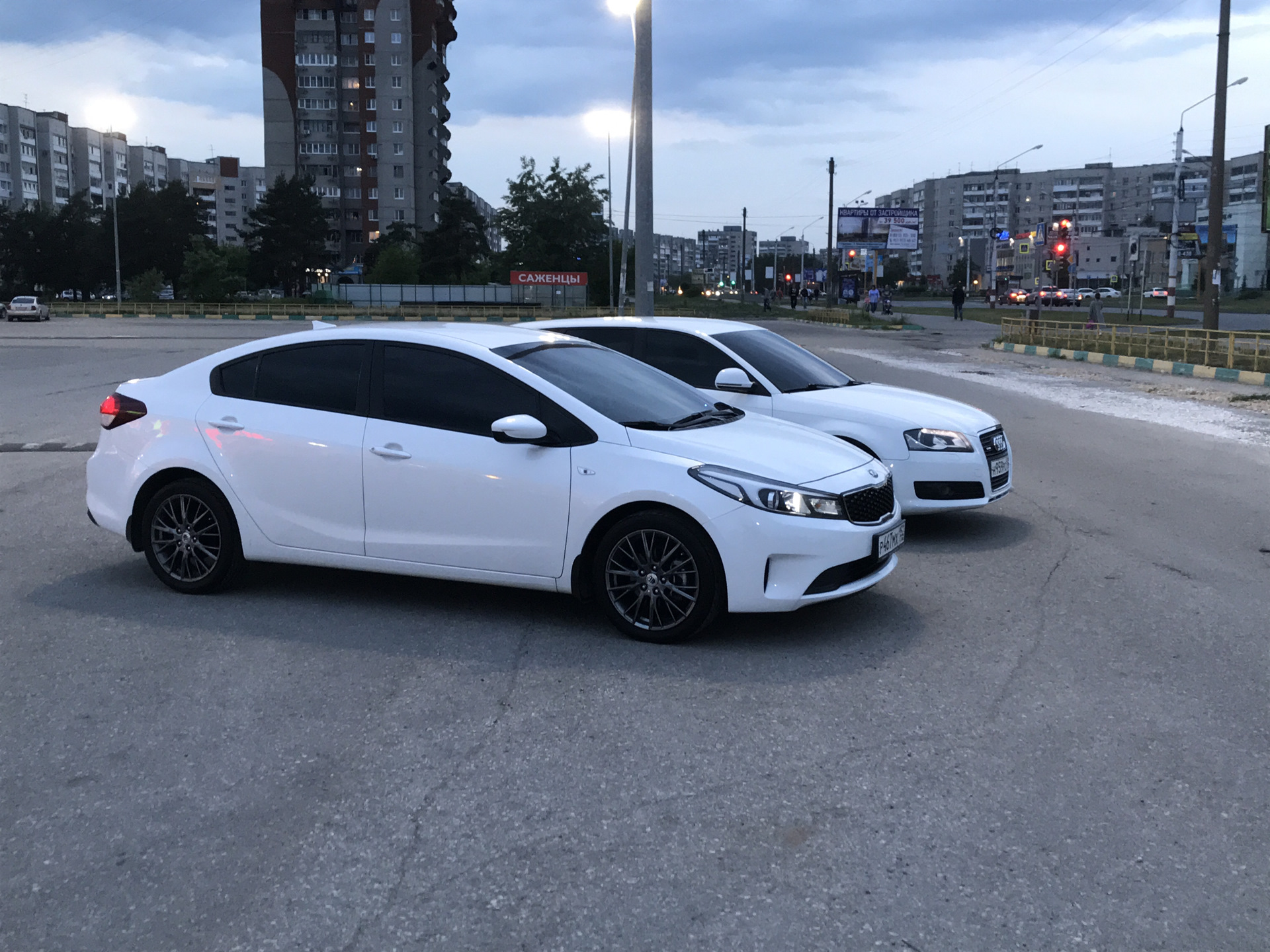 Kia Cerato 2017 белый