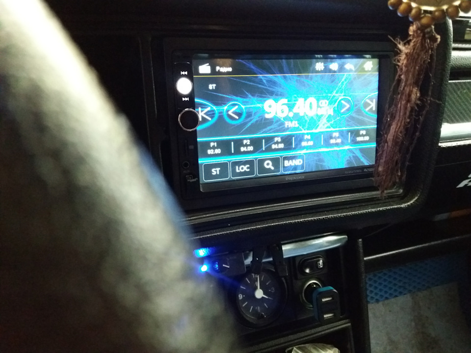 Теперь на андроиде SWAT AHR-4180 и замена бархоток. — LADA 21074, 1,6 л ...