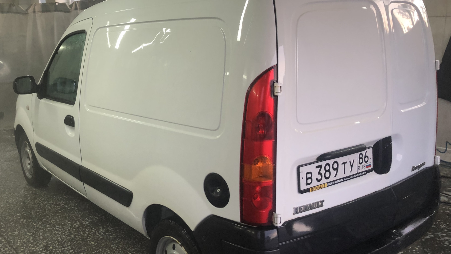 Renault Kangoo (1G) 1.4 бензиновый 2008 | Белый Тони на DRIVE2