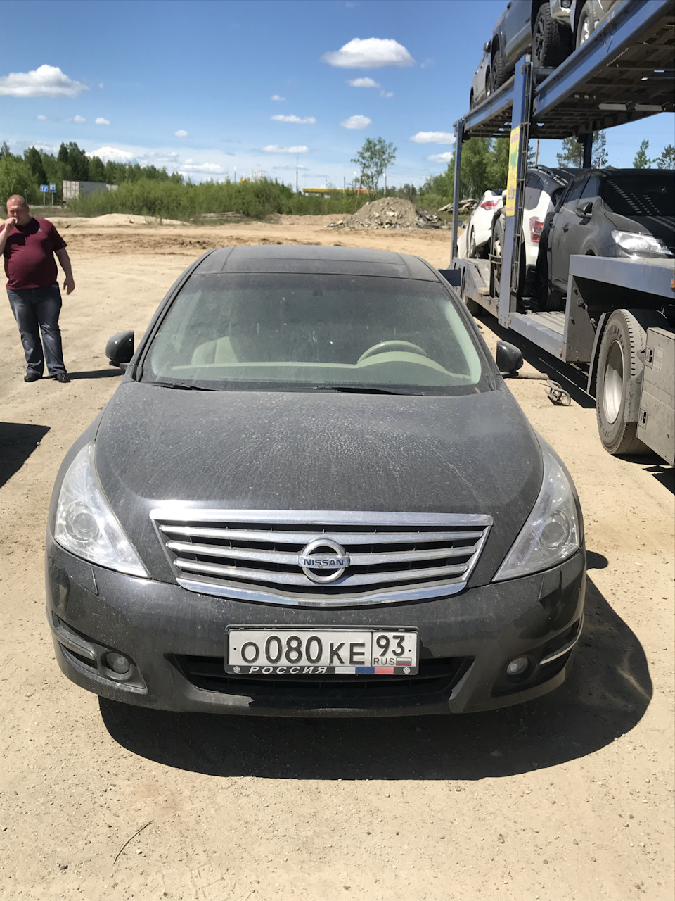 Вот она и приехала — Nissan Teana (J32), 3,5 л, 2009 года | другое | DRIVE2