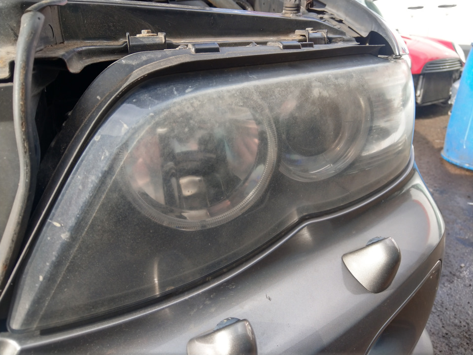 Глаза :) — BMW X5 (E53), 3 л, 2005 года | кузовной ремонт | DRIVE2