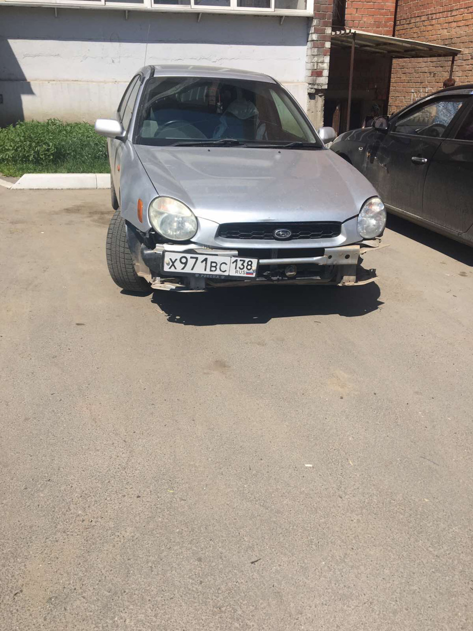 1)Установка нового бампера — Subaru Impreza (GD, GG), 2 л, 2001 года |  стайлинг | DRIVE2