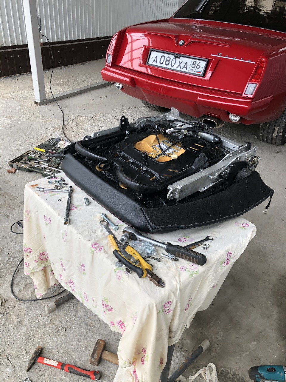 Доработка доработанных деталей — Волга V8 купе, 4,3 л, 2016 года ...